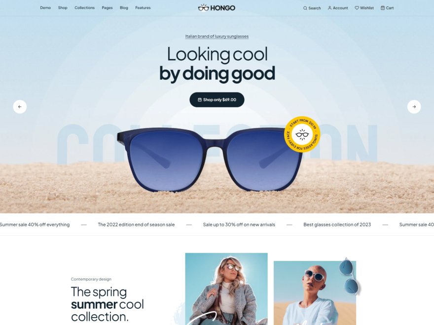 Eyewear Shopify Store