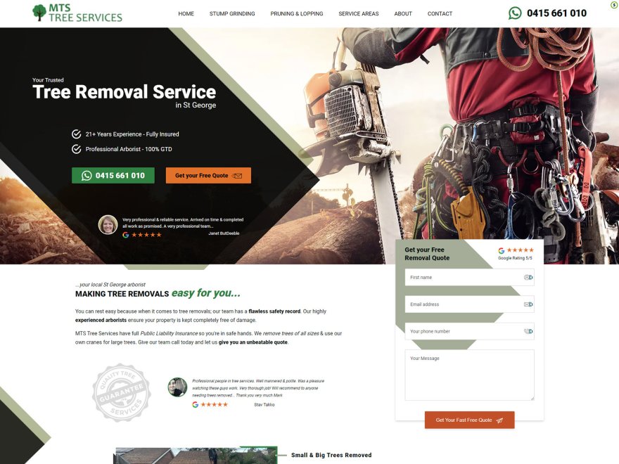 MTS Tree Service