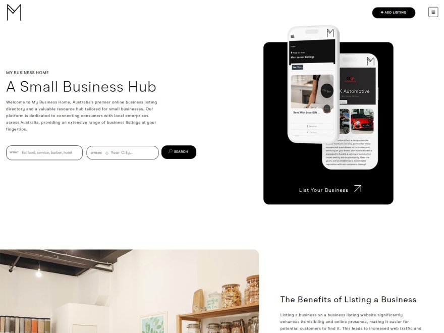 My Business Home Listings