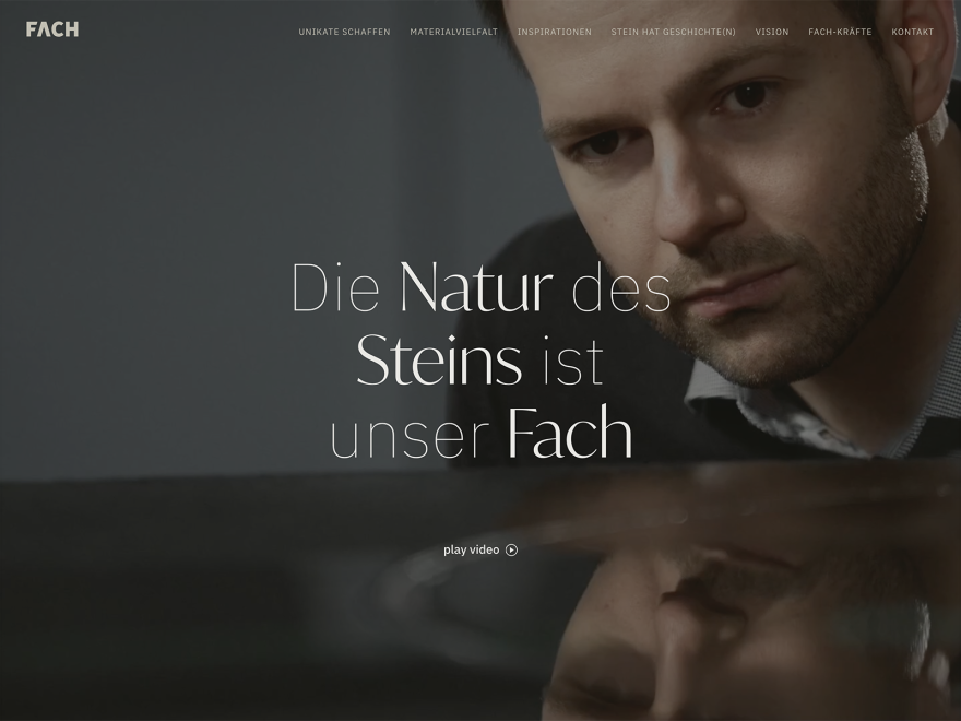 Fach Naturstein