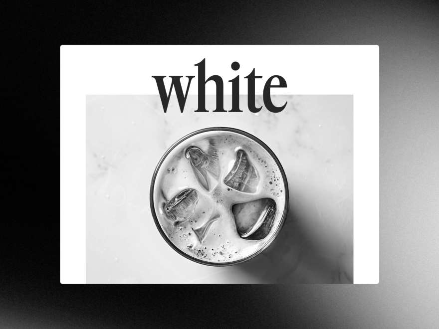 White Coffee