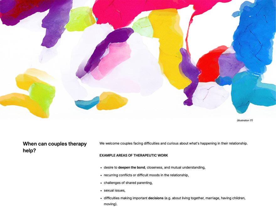 Couples Psychotherapy | Warsaw