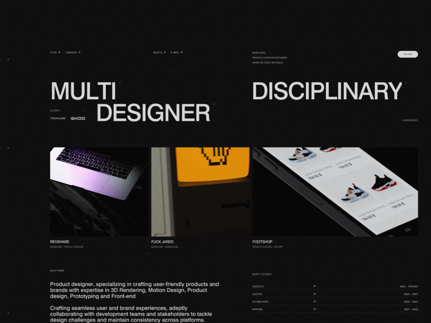 Adam Kozel Portfolio