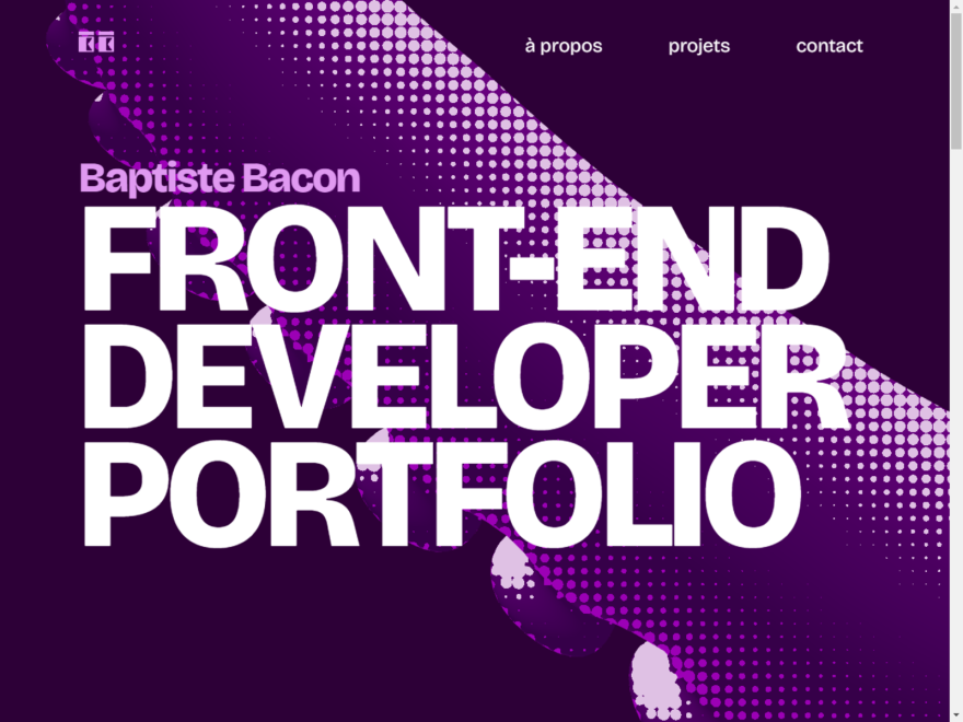 BAPTISTE BACON - 24" PORTFOLIO