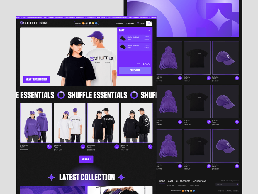 Shuffle Store