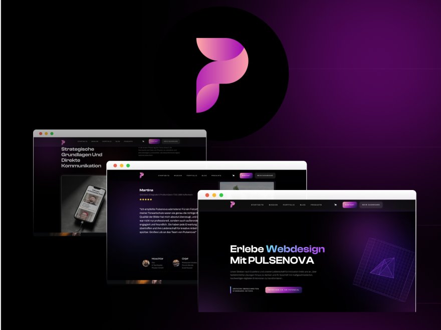Pulsenova Agency Website