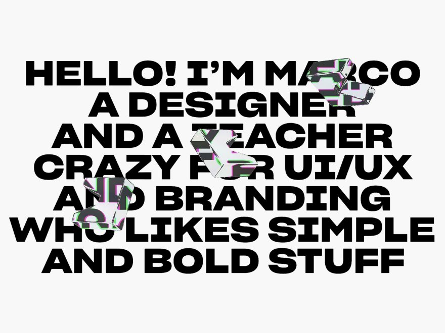 Marco De Luca Digital Designer