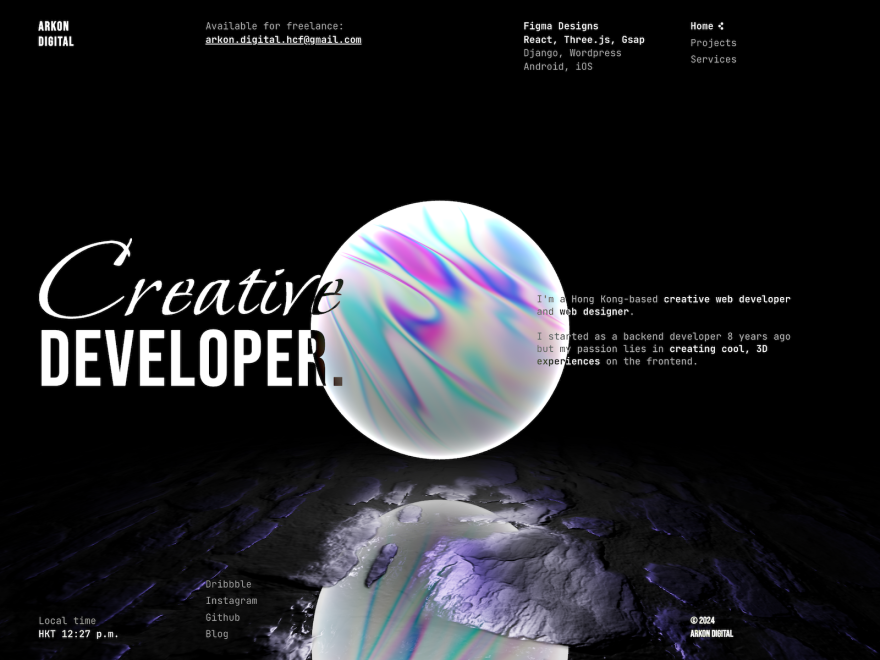 AD - Personal Portfolio