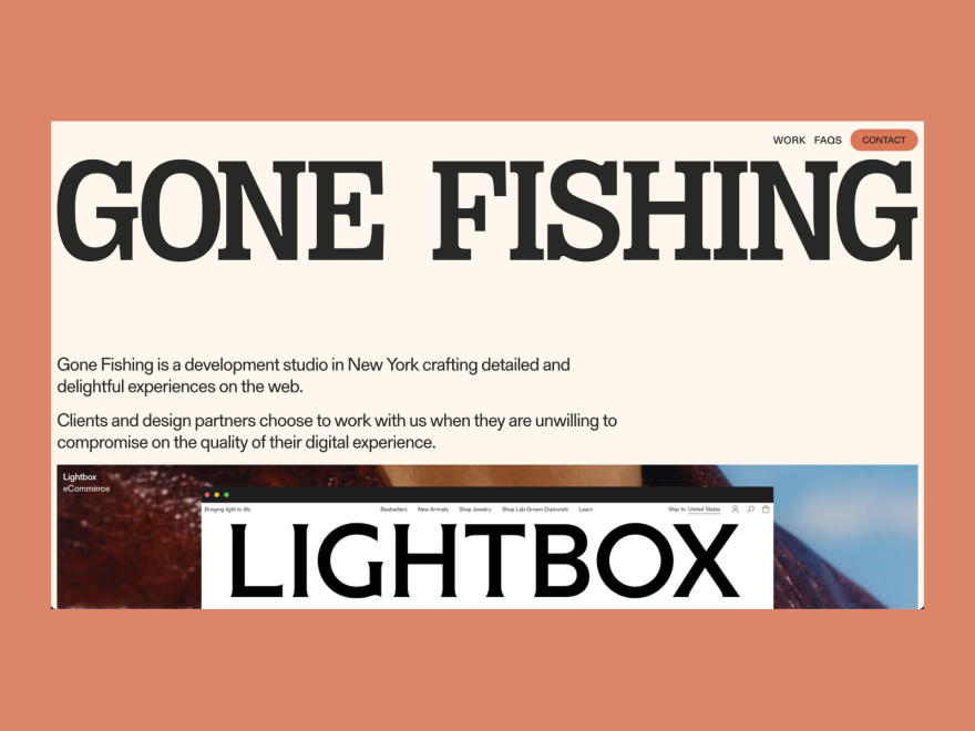 Gone Fishing Studio