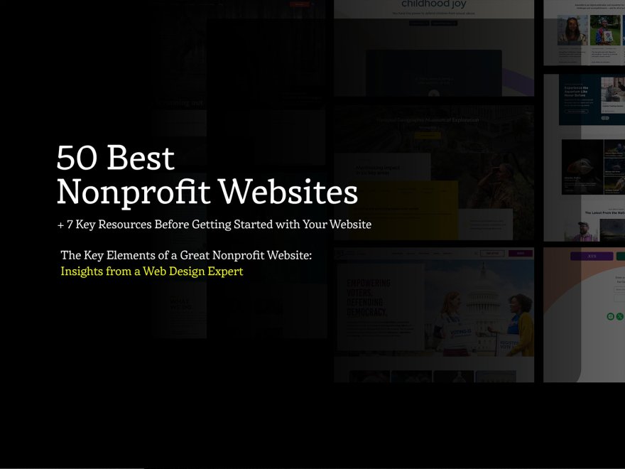 Best Nonprofit Websites