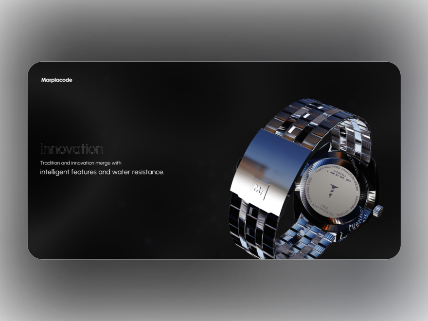 Watch showcase