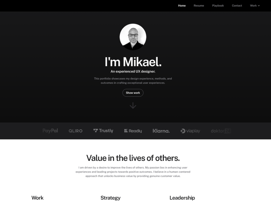 Mikael Persson - Portfolio