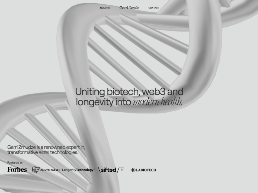 Investor 3D Website I PeachWeb