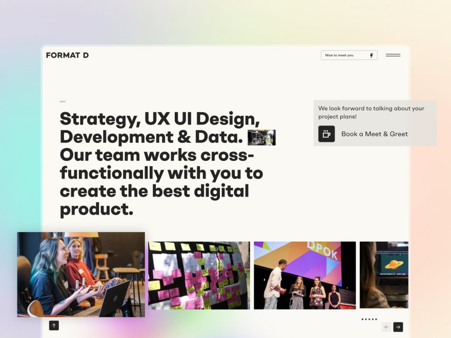 Relaunch Format D Website
