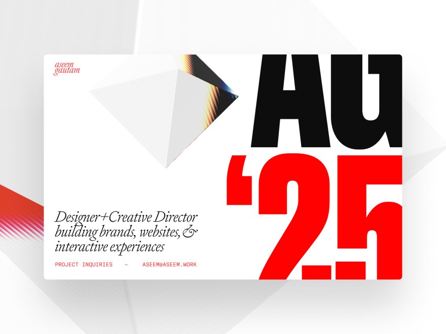 Aseem Gautam—Portfolio
