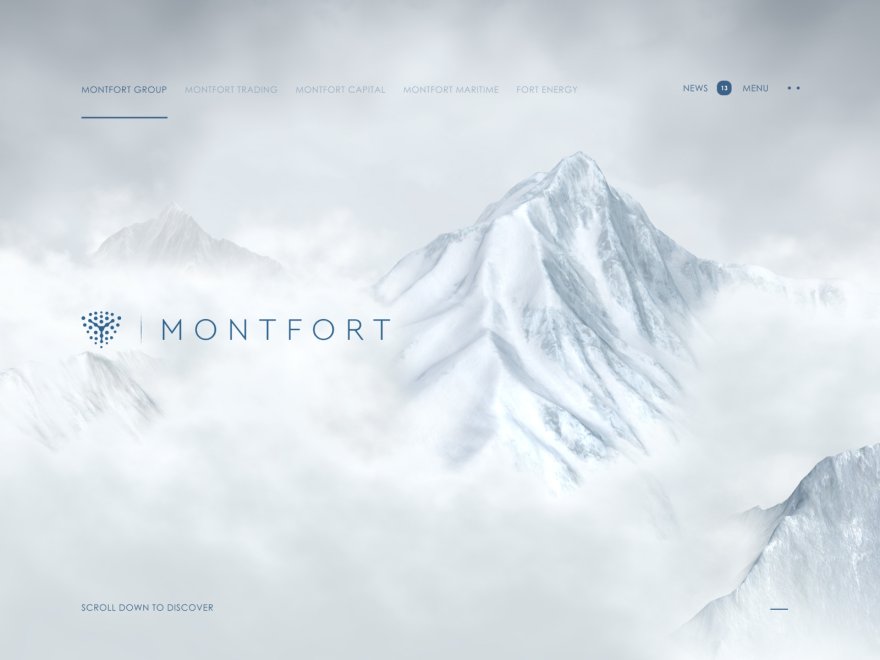 Montfort — Awwwards Site of the Month