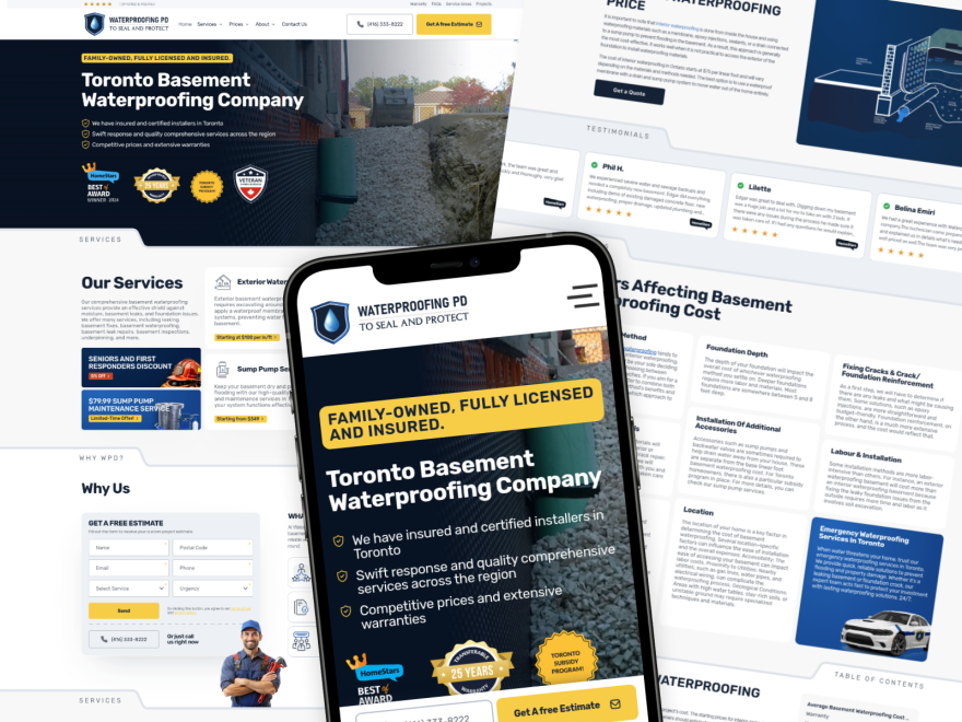 Waterproofing PD