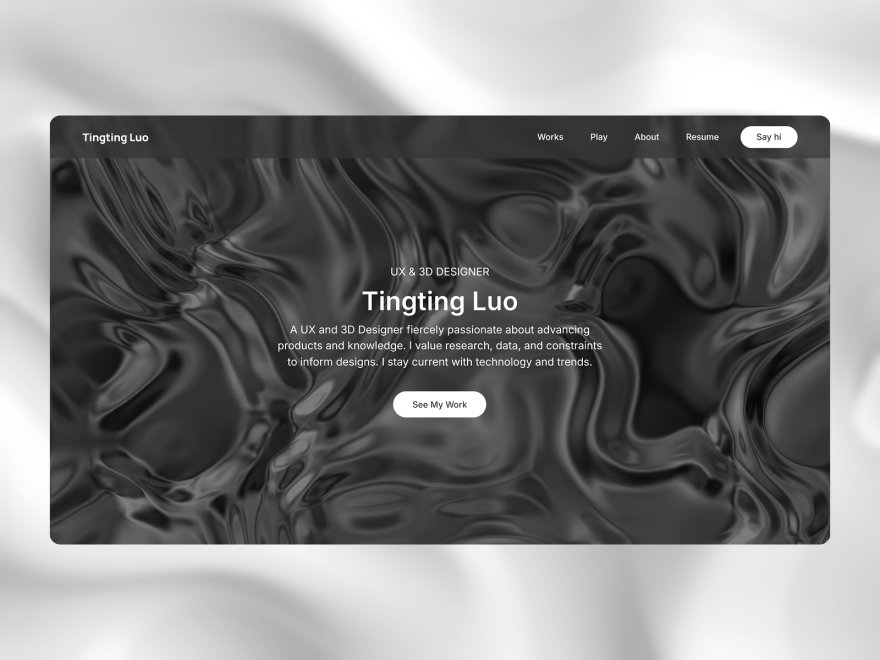 Tingting Luo Portfolio