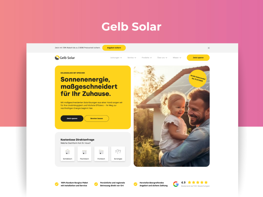 Gelb Solar