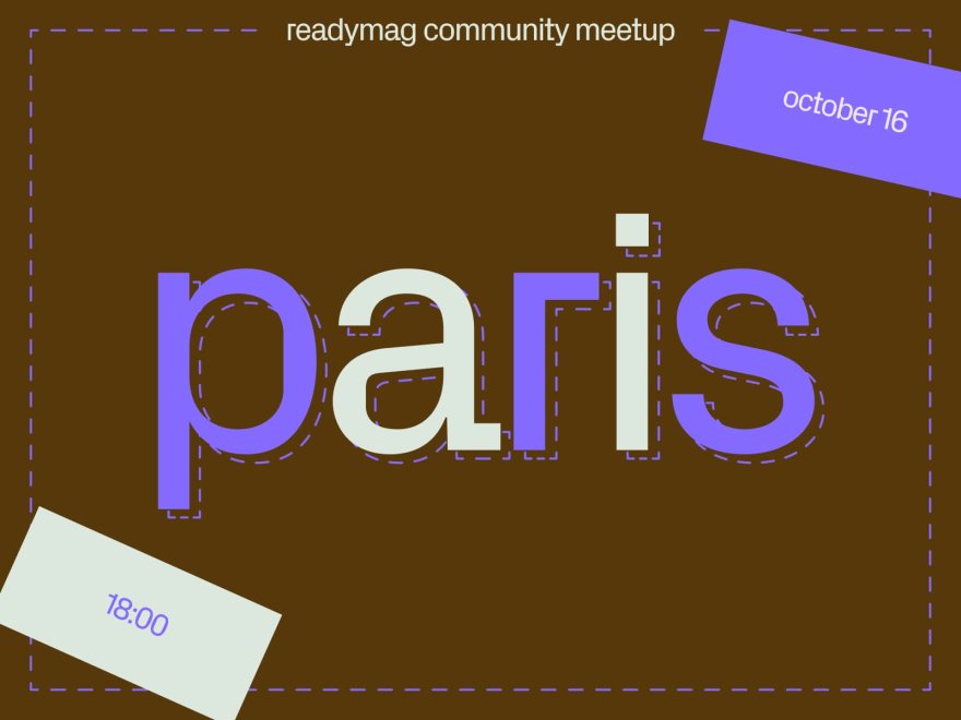 Readymag Paris community event