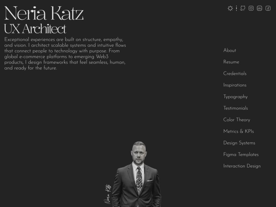 Neria Katz – UX Architect Portfolio