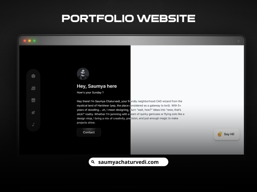 Saumya Chaturvedi Portfolio