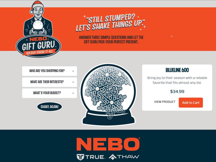 Nebo Holiday Gift Ideas