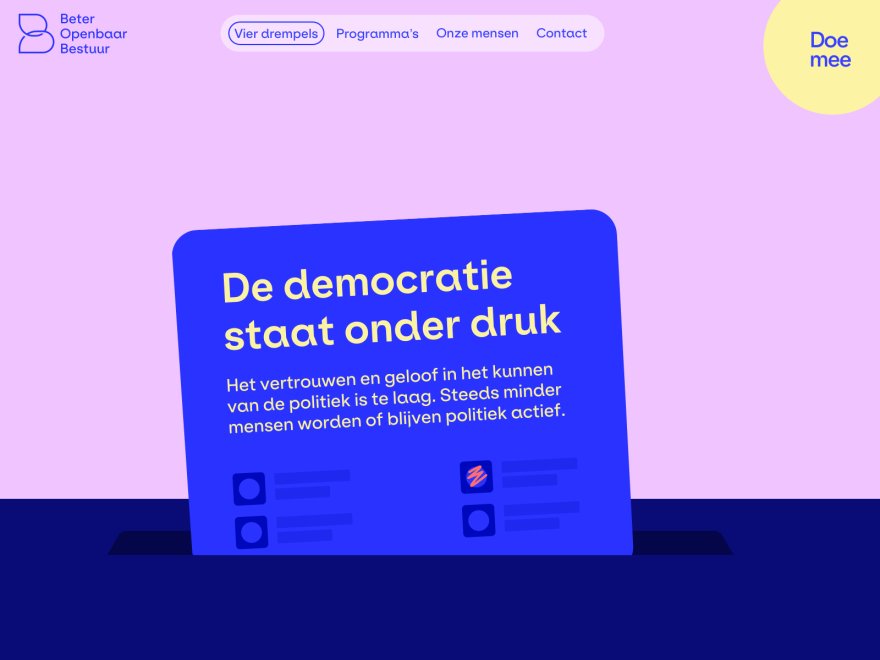 Beter Openbaar Bestuur