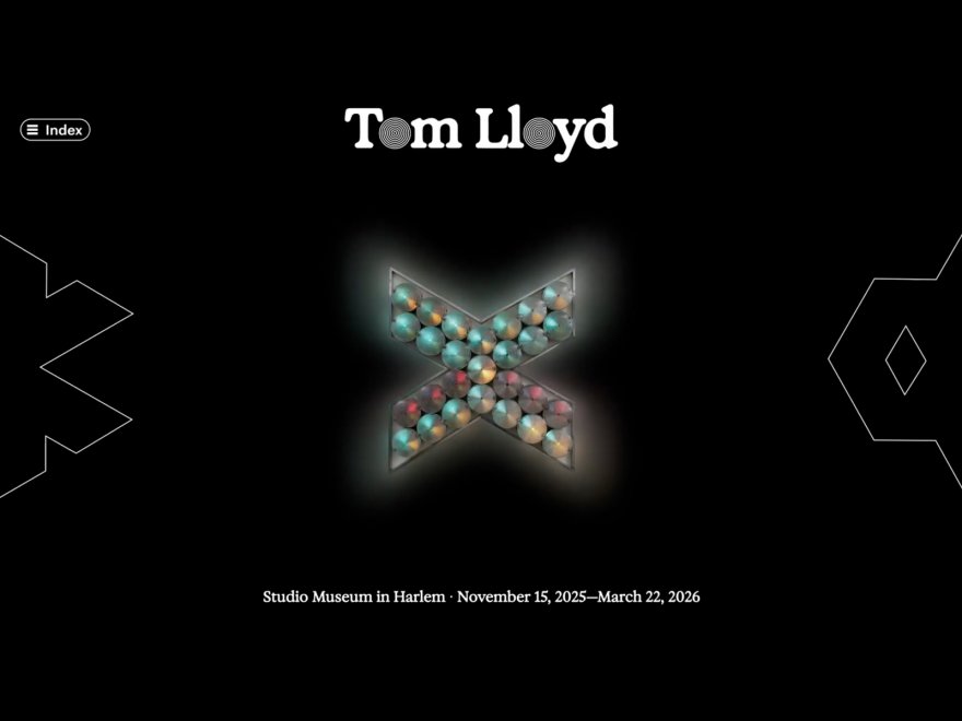 Tom Lloyd microsite