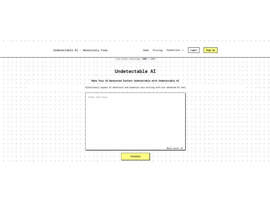 Undetectable AI