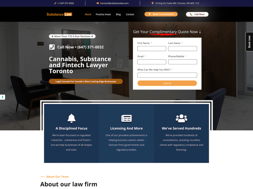 Substance Law