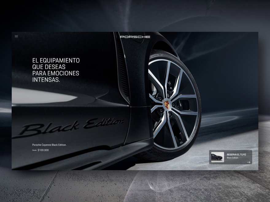 Porsche Cayenne Black Edition