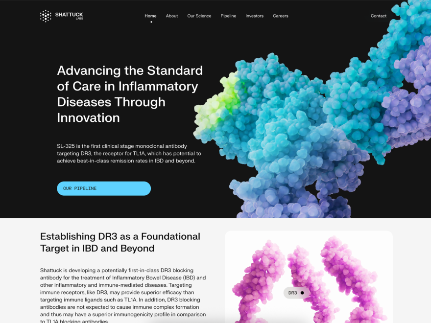 Shattuck Labs Corporate Website