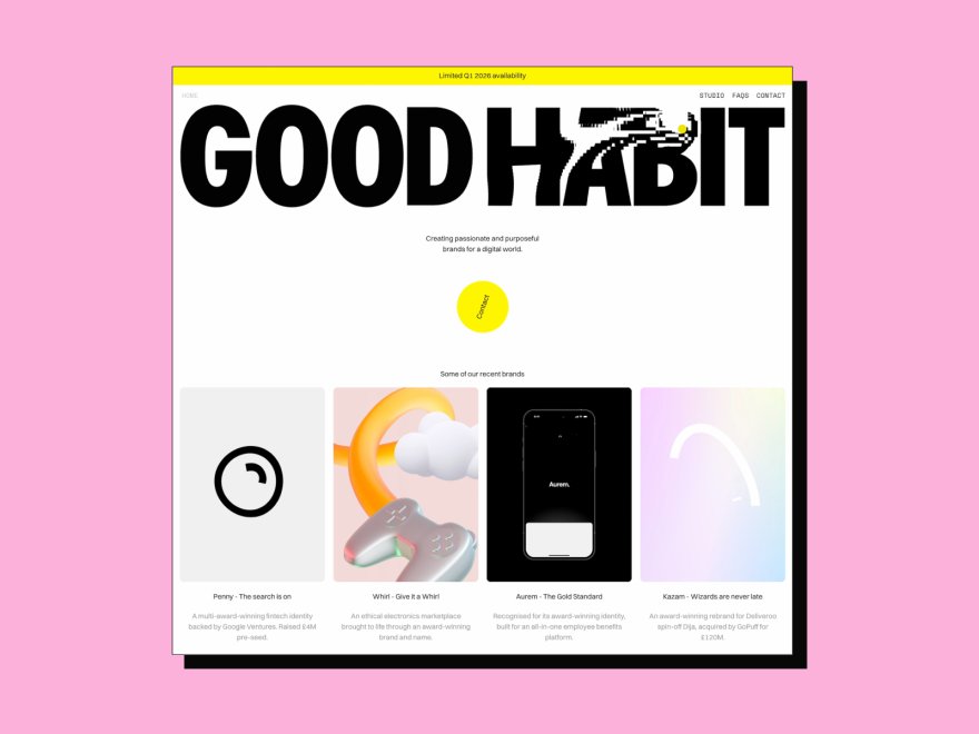 Good Habit - Studio Portfolio