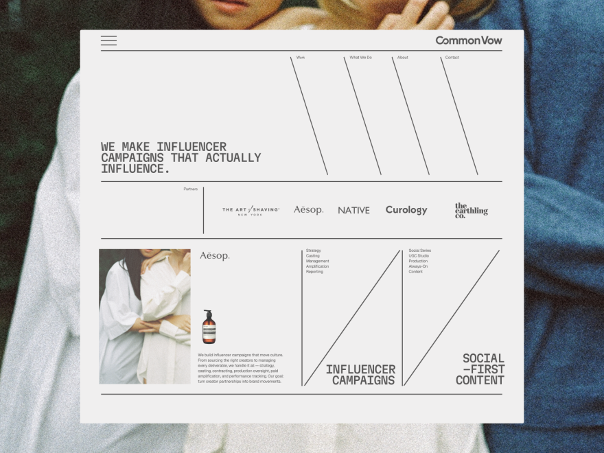 Common Vow Influencer Agency