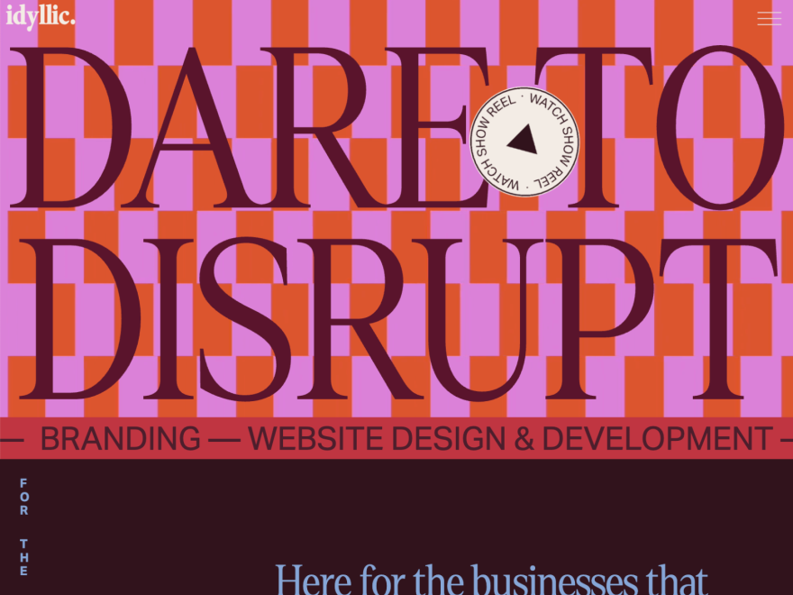 Idyllic Disruptive Design