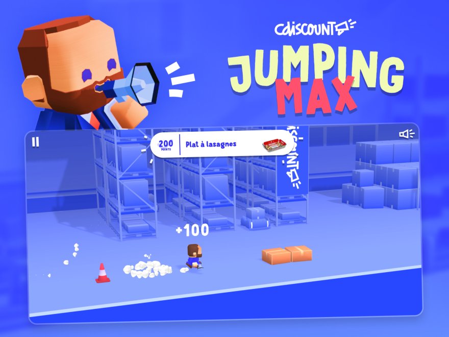 Cdiscount - Jumping Max