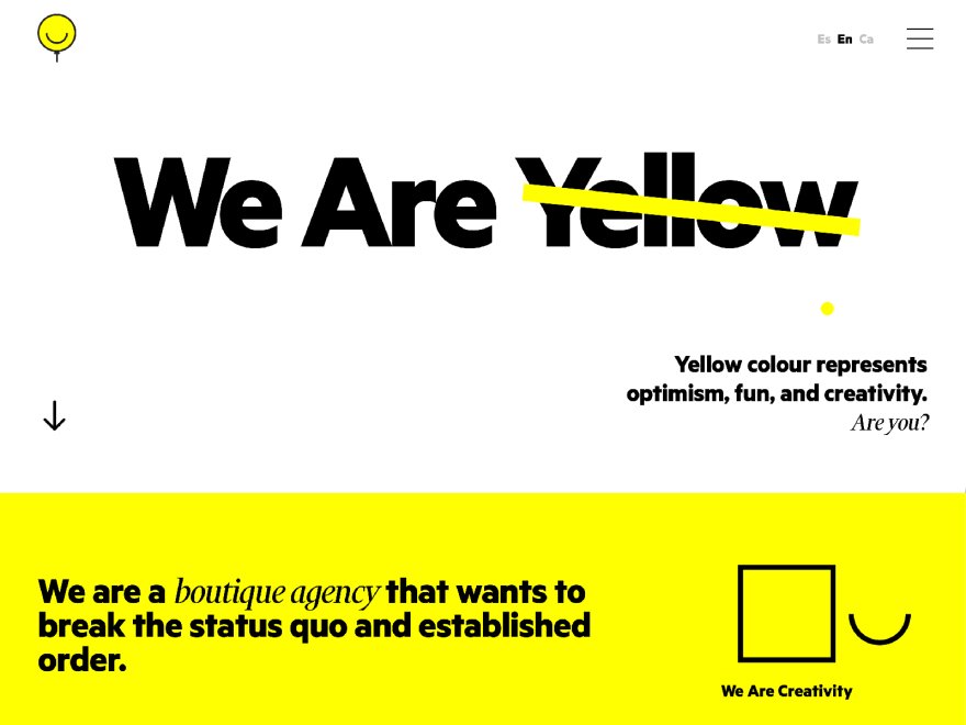We Are Yellow
