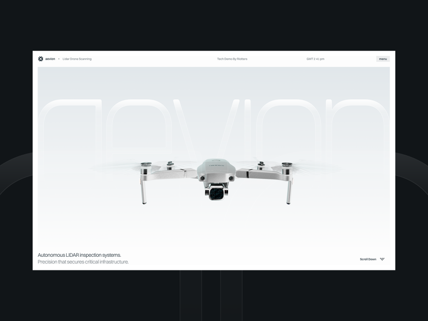 Lidar Drone Scanning