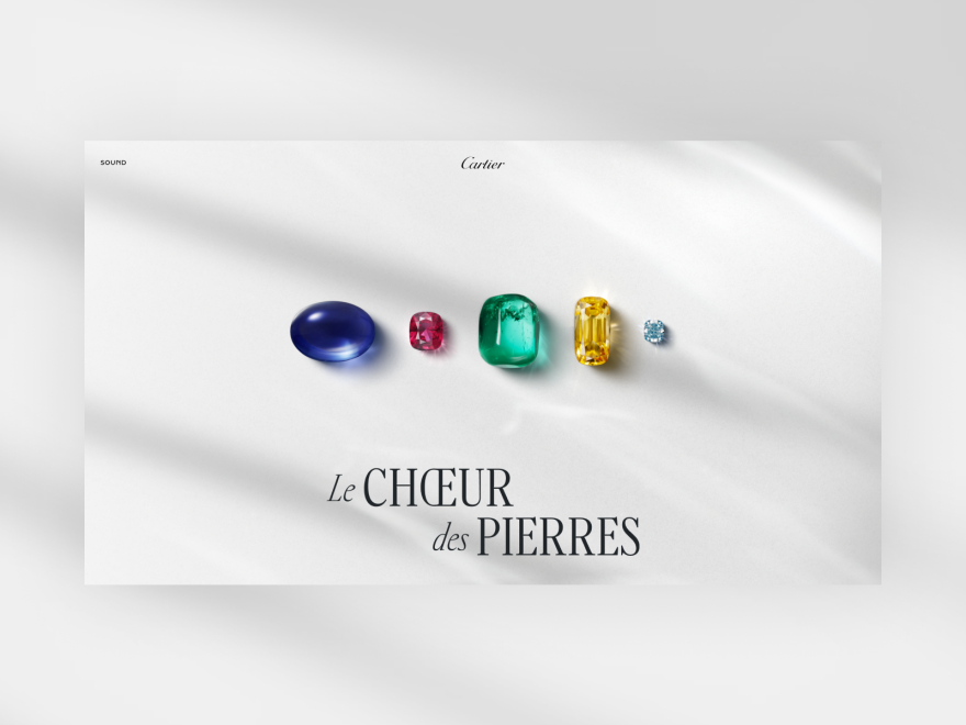 Cartier - Le Chœur des Pierres