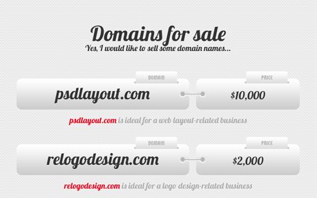 Domains for sale