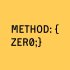 method zero