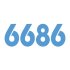 6686