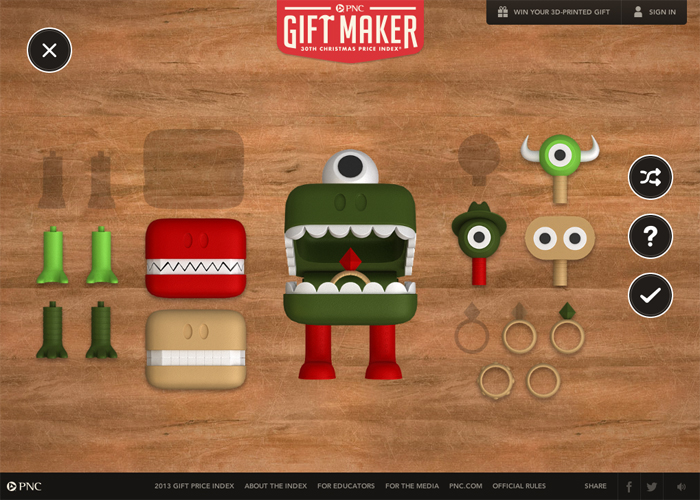 PNC Gift Maker Awwwards SOTD
