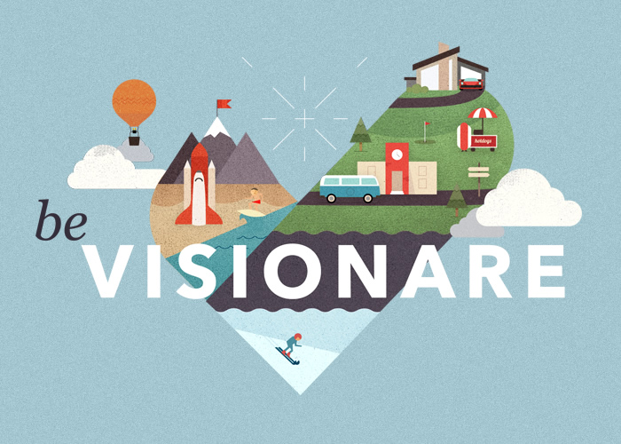 Visionare award-winning website design screenshot 1