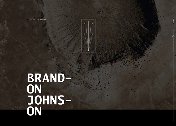 Brandon Johnson award-winning website design screenshot 1