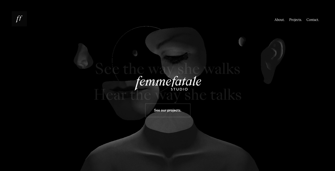Femme Fatale Studio - Awwwards SOTD