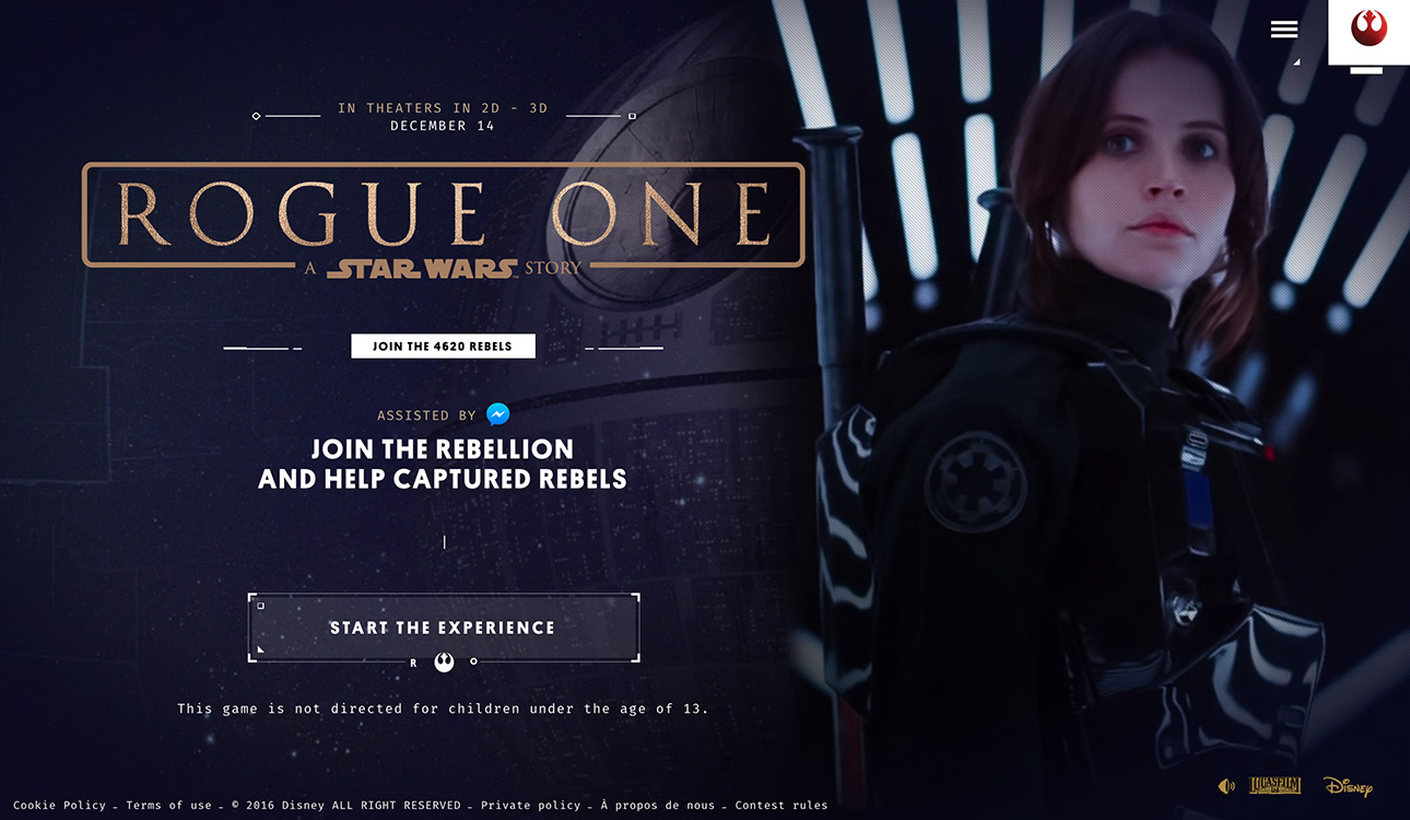 Star Wars example #38: Rogue One: a Star Wars Story