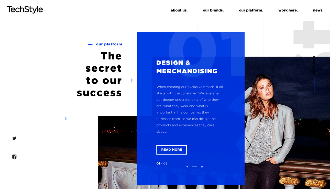 TechStyle Corporate Website
