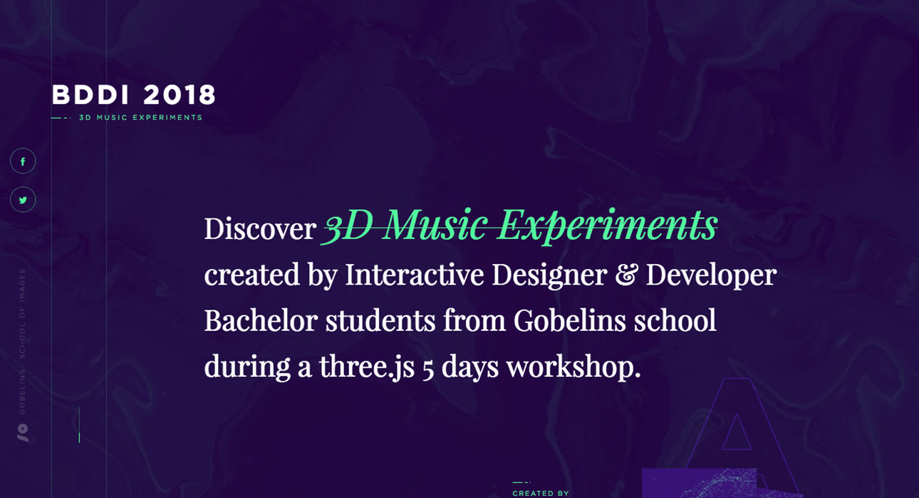 3D Music XP - BDDI 2018